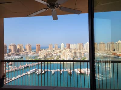 شقة 4 غرف نوم للايجار في الؤلؤة -قطر، الدوحة - شقة من 3 غرف نوم للإيجار، اللؤلؤة - قطر، الدوحة