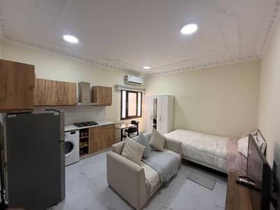 استوديو  للايجار في أم لخبا، الدوحة - 1 غرفة + شقة + للإيجار + أم ليعقبة، الدوحة