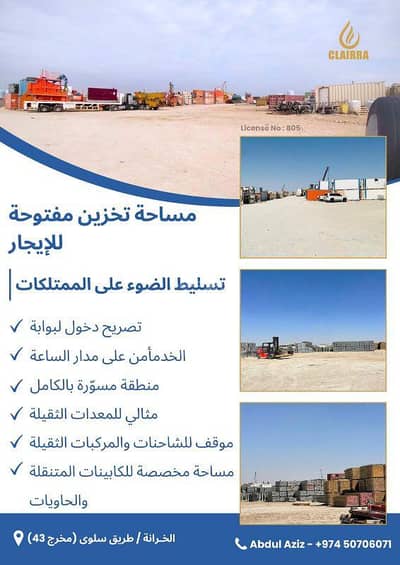 Residential Land for Rent in As Salwa, Ar Rayyan - 1 Bedroom Residential Land For Rent As Salwa, Ar Rayyan