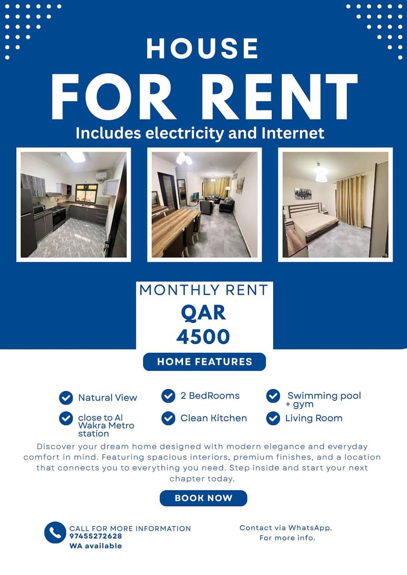 2 Bedrooms Apartment For Rent Al Wukair, Al Wakrah 2 Bedrooms Apartment For Rent Al Wukair, Al Wakrah