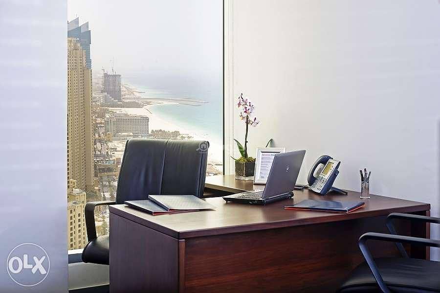 مكتب تجاري للإيجار في قلب الدوحة مكتب تجاري للإيجار في قلب الدوحة